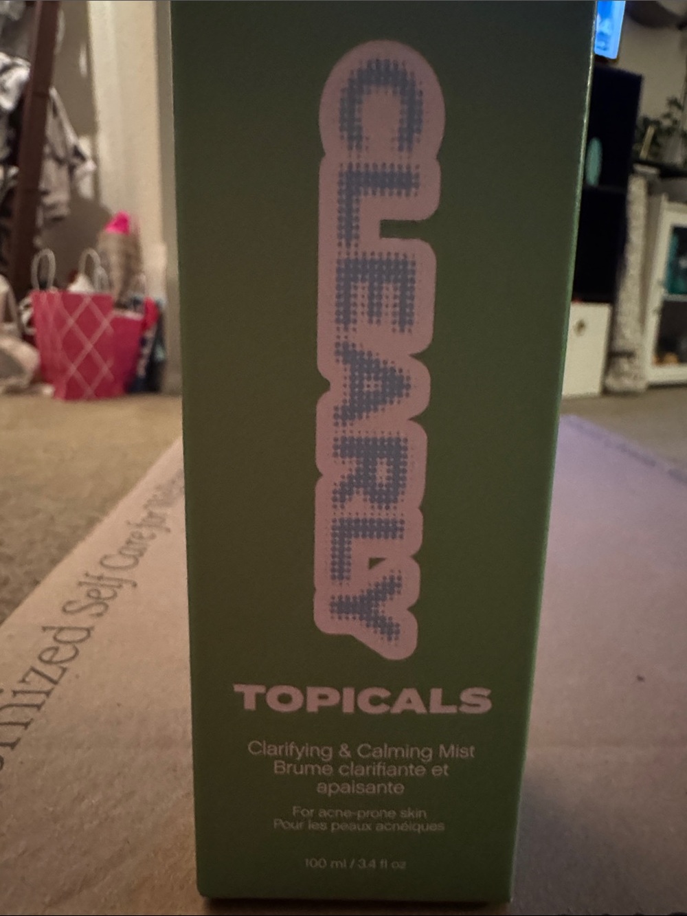 Topicals: CLEARLY Clarifying & Calming Mist 3.4 oz. Brand new, never opened.
